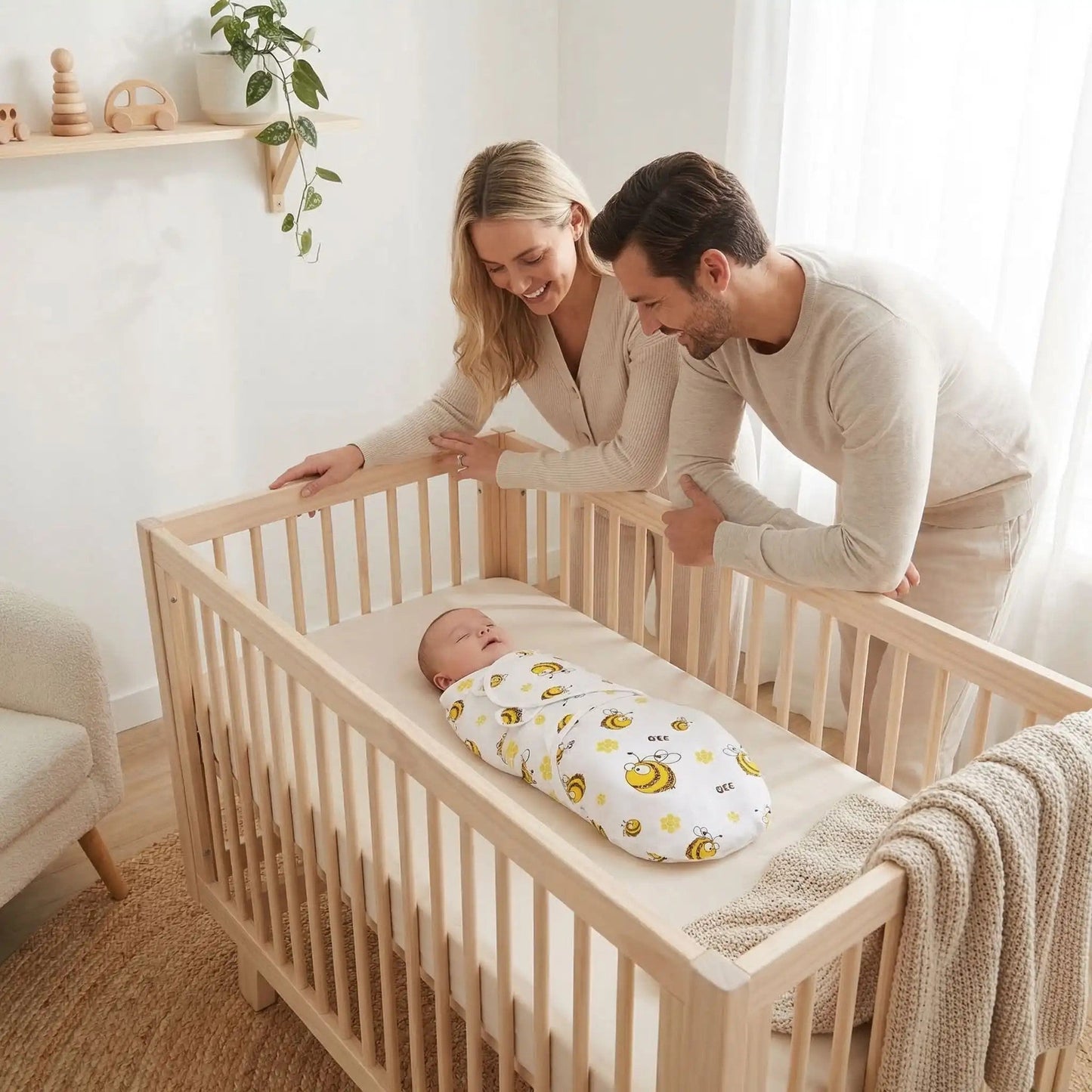 Couverture Emmaillotage | SwaddleBaby bebeloulou
