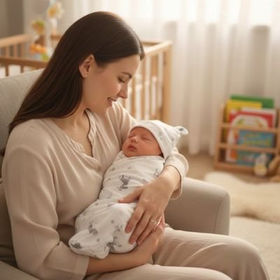 Couverture  d emmaillotage bébé blanc