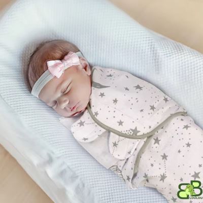 Couverture Emmaillotage bebe dort