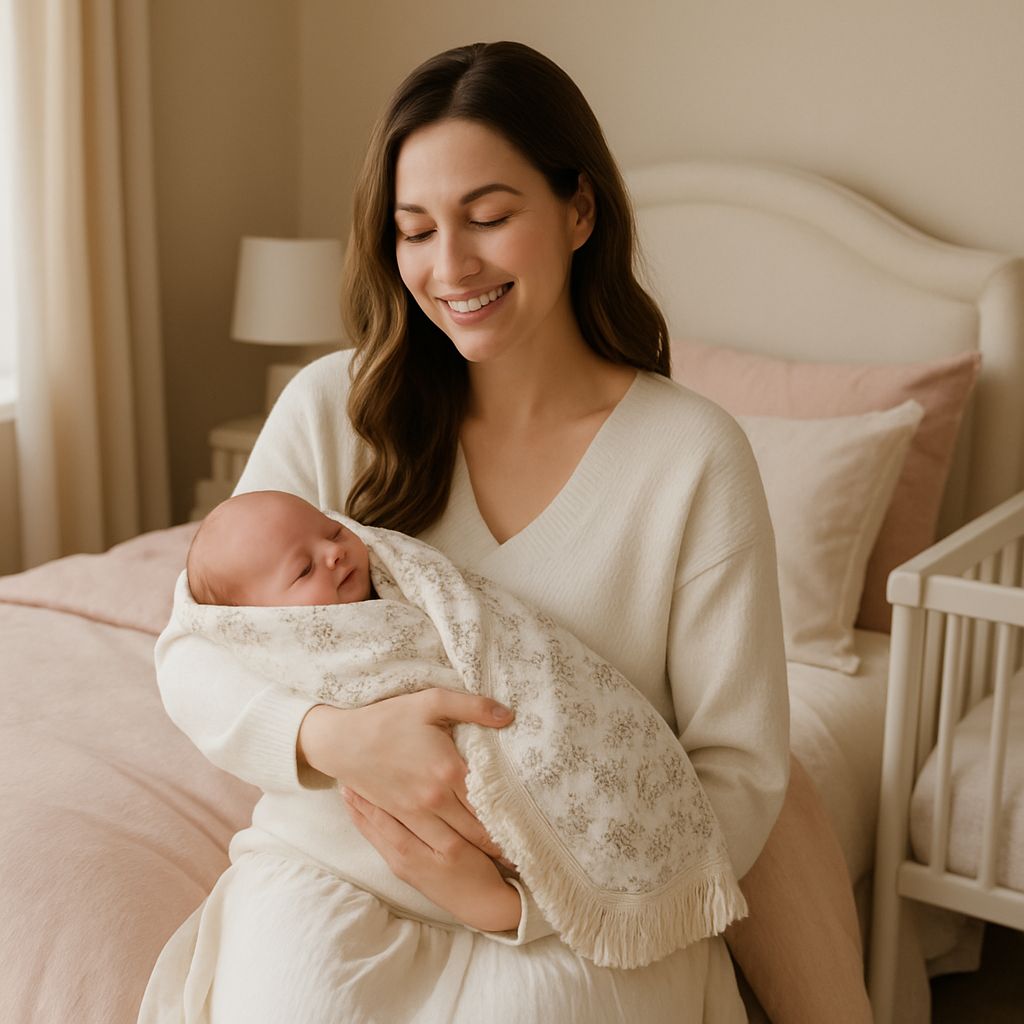 Couverture Emmaillotage maman bebe