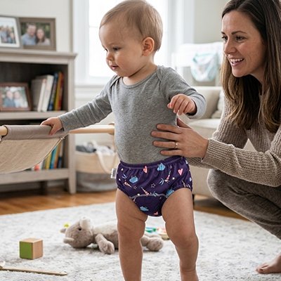 Culotte d'apprentissage bébé maman