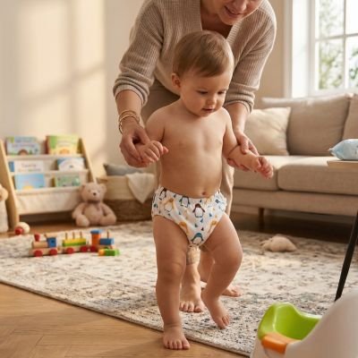 culotte d'apprentissage bébé marche
