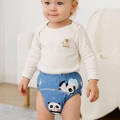 Culotte d'apprentissage panda