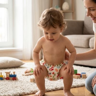 culotte d'apprentissage renard rouge