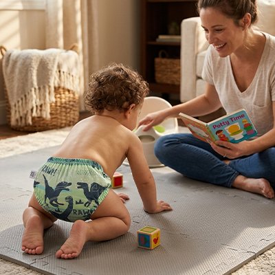 Culotte d'apprentissage | Confort Absorbant bebeloulou
