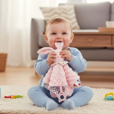 Doudou bebe lapin