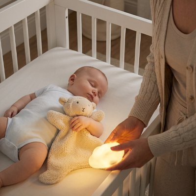 Doudou bebe mouton maman