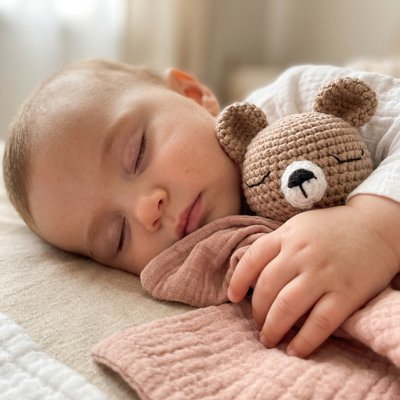 Doudou crochet enfant