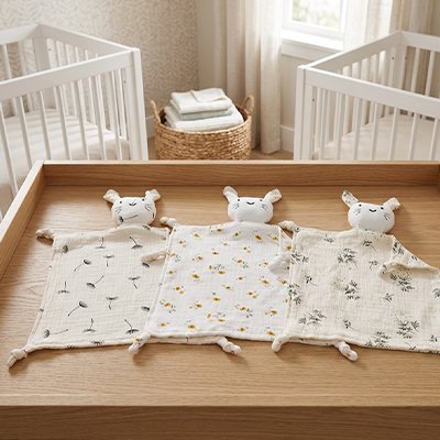 Doudou lapin Tout Doux plat