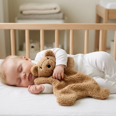 Doudou ours bébé
