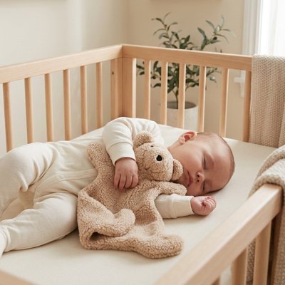 Doudou ours enfant