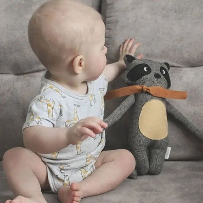 Doudou gris bébé