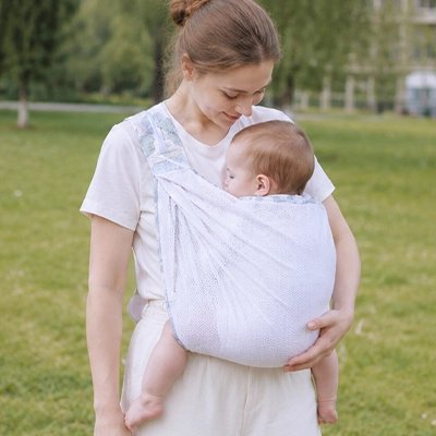 Portage Echarpe Love Radius blanc