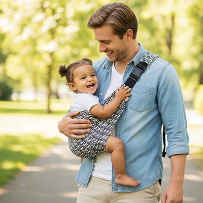 Écharpe de Portage | Cocoon & Partage bebeloulou