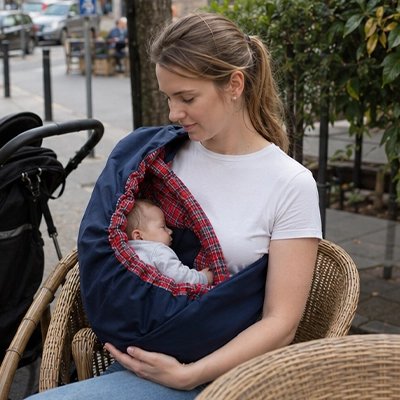 Portage Echarpe Sling rouge