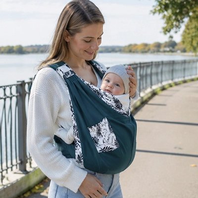 Echarpe de portage Boba Wrap vert