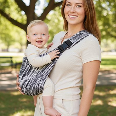 ECHARPE PORTE BEBE | Tendresse Nomade bebeloulou