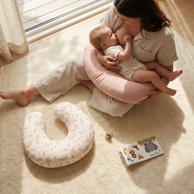 Housse coussin allaitement Déhoussable bébé