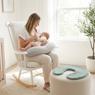 Housse coussin allaitement Déhoussable 