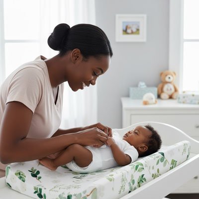 Housse matelas à langer | Douceur Absorbante bebeloulou