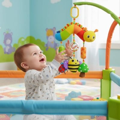 Jouet bebe Évolutif Sensoriel chenille