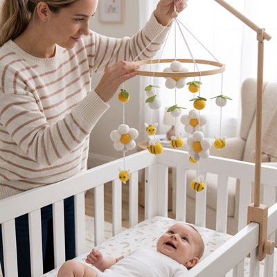 Mobile bébé Abeille enfant