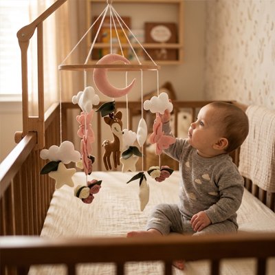 Mobile bébé enfant assit
 