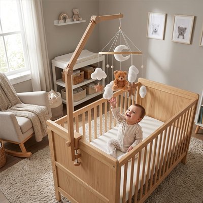 Mobile musical pour bebe chambre enfant