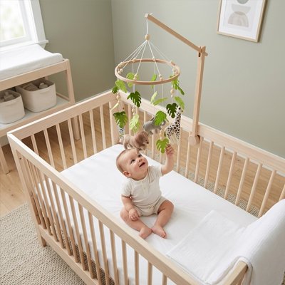 Mobile pour bébé | Safari bebeloulou