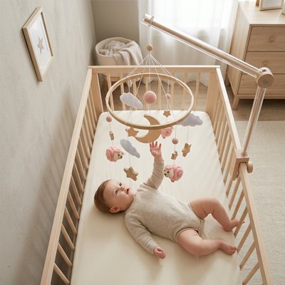 Mobile pour bébé | Musical Apaisant bebeloulou