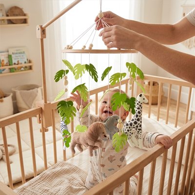 Mobile pour bébé | Safari bebeloulou