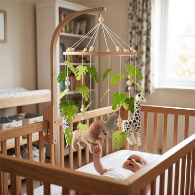 Mobile pour bébé | Safari bebeloulou