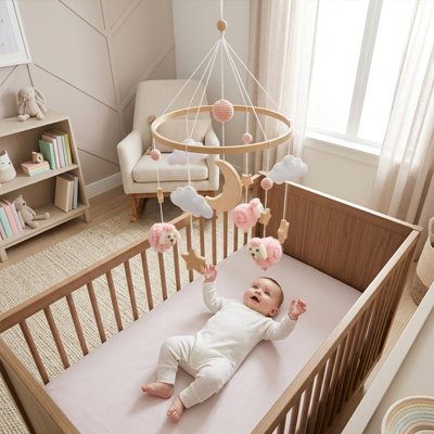 Mobile pour bébé Musical 