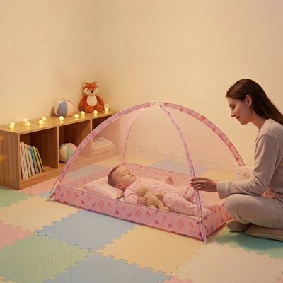 MOUSTIQUAIRE LIT BEBE maman bébé
