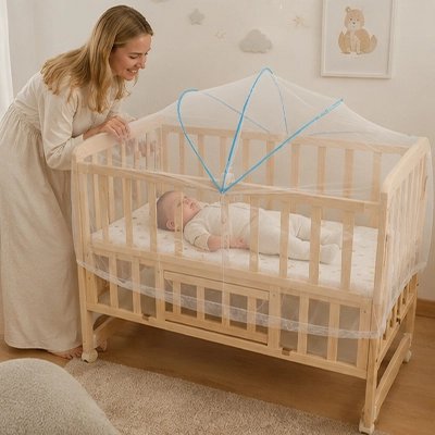 Moustiquaires lit bebe | Douce Nuit bebeloulou