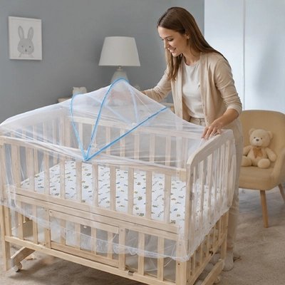 Moustiquaires lit bebe | Douce Nuit bebeloulou