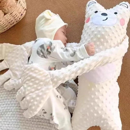 oreiller pour bebe beige