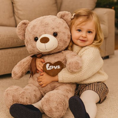 Ours en peluche | Douceur Artisanale bebeloulou