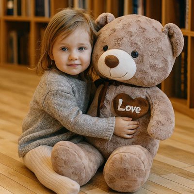 Ours en peluche | Douceur Artisanale bebeloulou