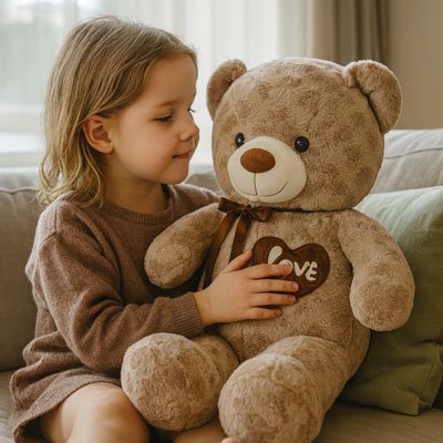 Ours en peluche | Douceur Artisanale bebeloulou