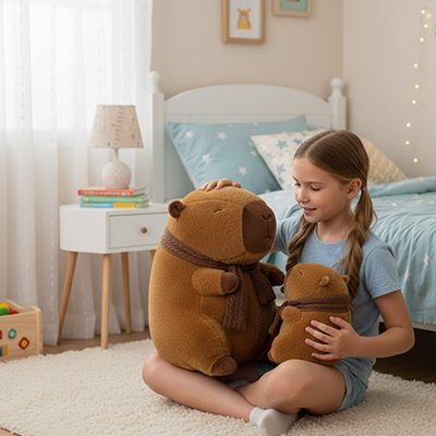 Peluche Capybara | Capou bebeloulou