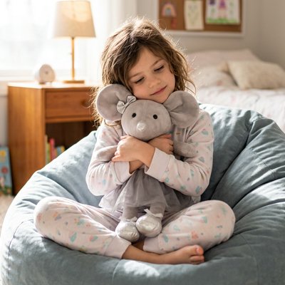 Peluche souris |grs fille