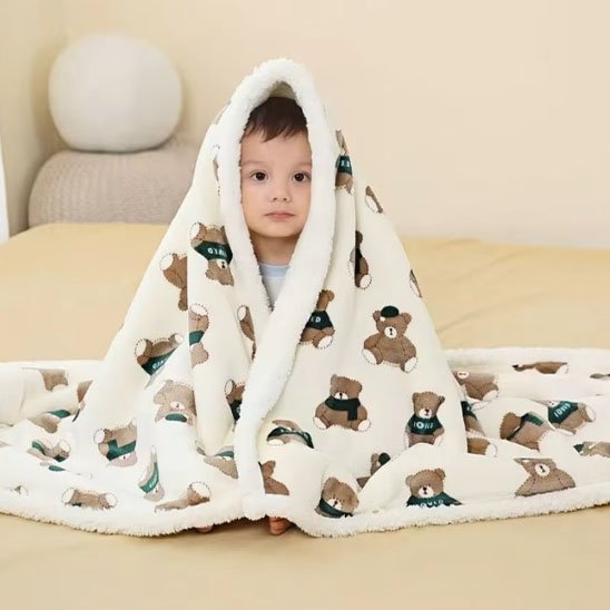 POLAIRE COUVERTURE BEBE enfant