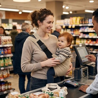 Porte bébé Meilleur allié enfant