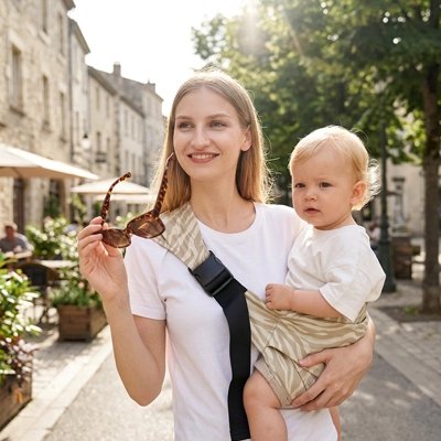 Porte bébé | Ergonomique bebeloulou