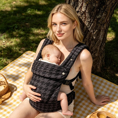 Porte bebe gris bébé