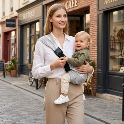 Porte bébé | Ergonomique bebeloulou