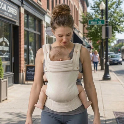 PORTE BEBE HANCHE maman promene