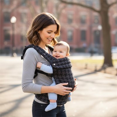 PORTE BEBE PHYSIO gris