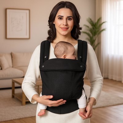 Porte bébé physiologique maman